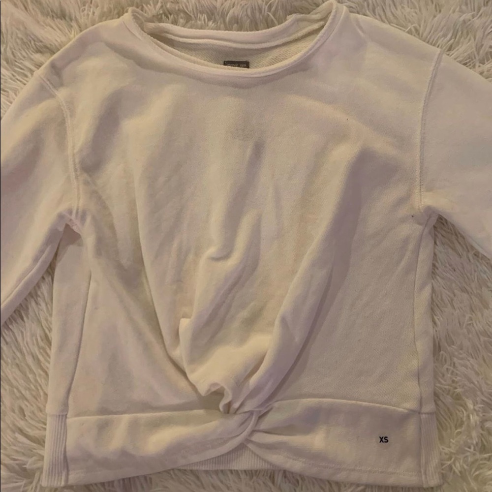 nwt size xsmall aerie cropped sweatshirt